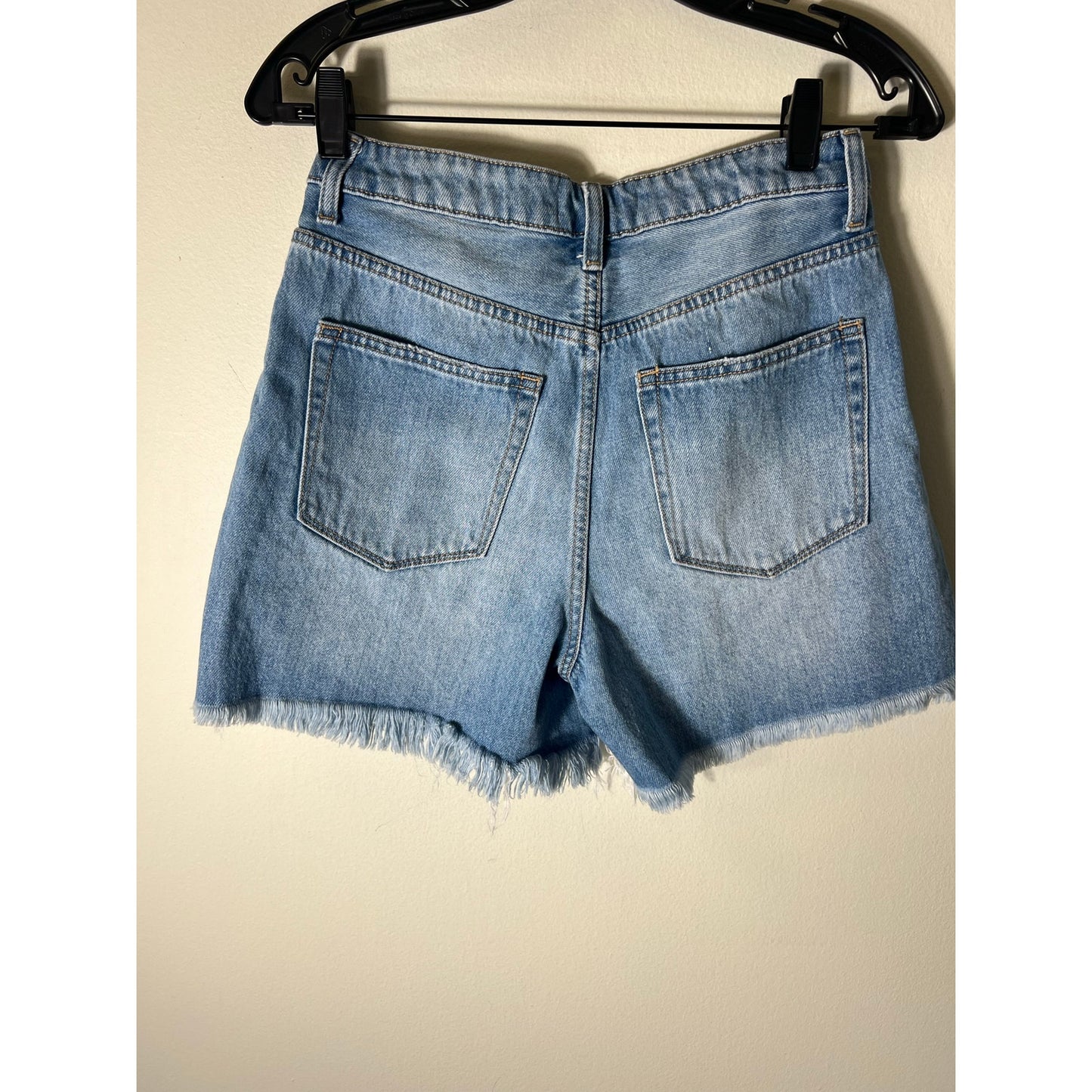 Vervet High Waisted Cut Off Blue Jeans Sz S