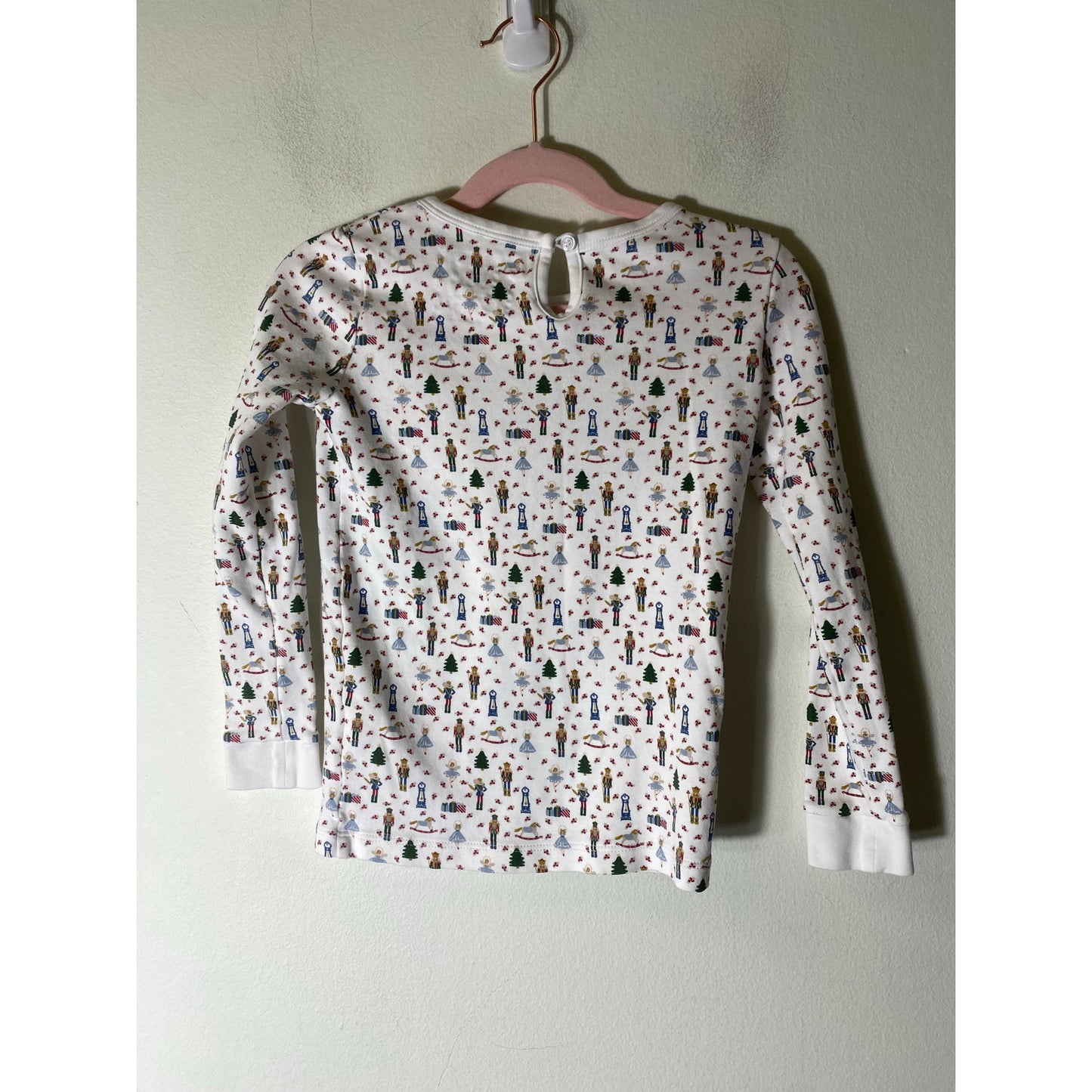 Lila and Hayes Nutcracker Pajama Top and Bottom Sz 7