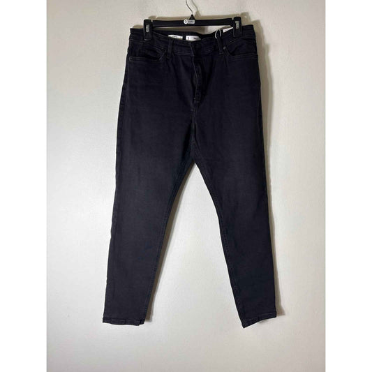 NWT Mango Skinny Mid-Waist Tight-Fit Ankle Length Jeans Sz 12