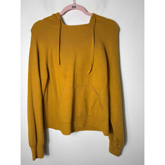 Daily Practice Mustard Yellow Sweater Athleisure Set Sz XL Top, L Bottom