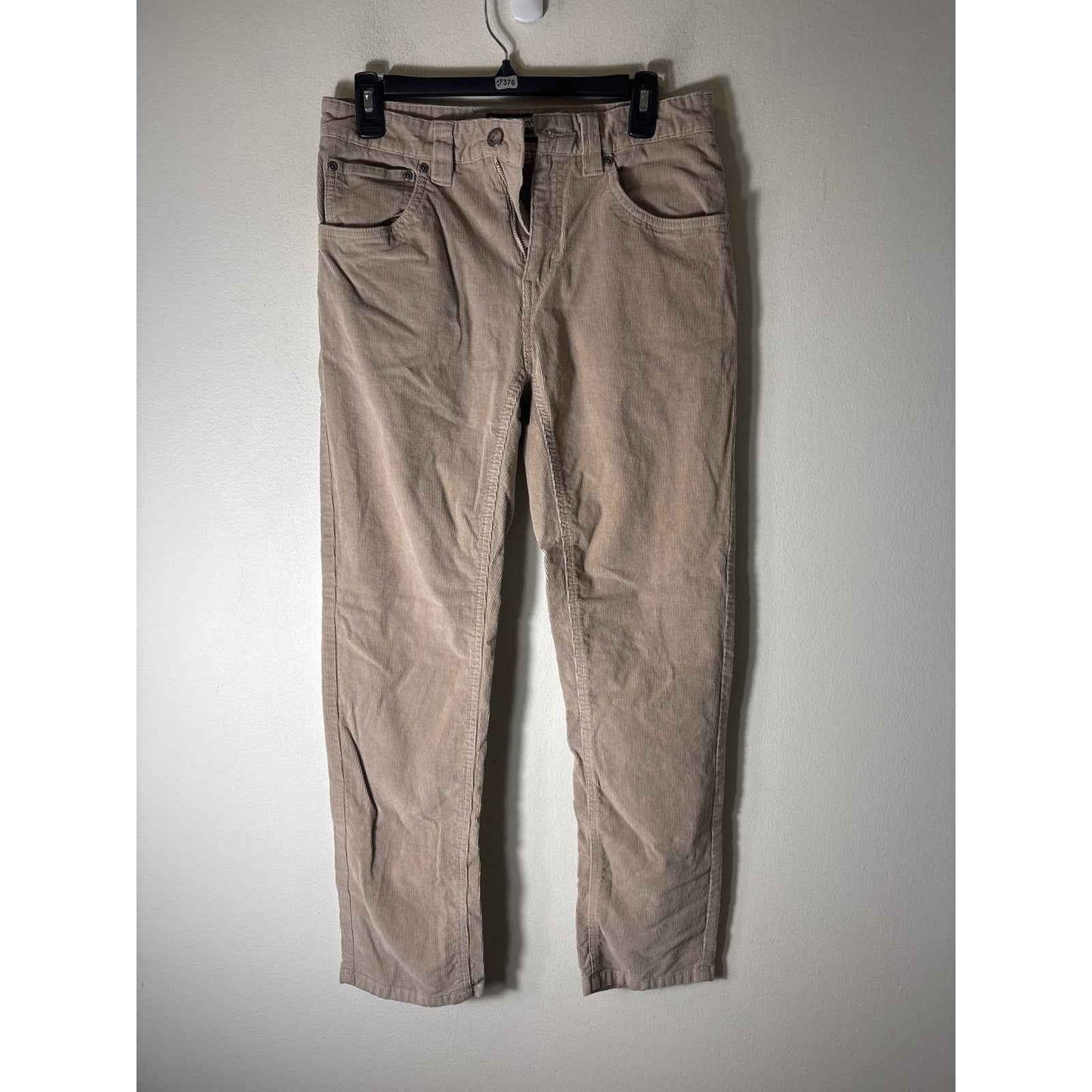 Men's Mountain Khaki Tan Modern Fit Cordoroy's Sz 30x30