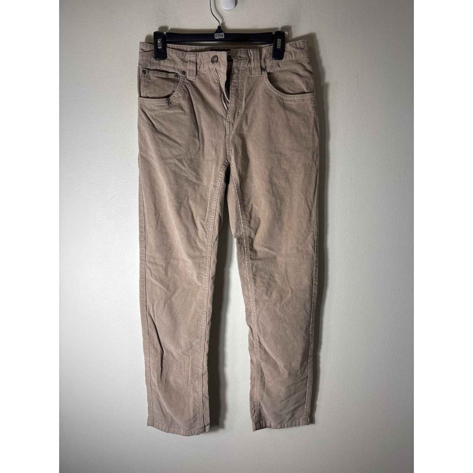 Men's Mountain Khaki Tan Modern Fit Cordoroy's Sz 30x30