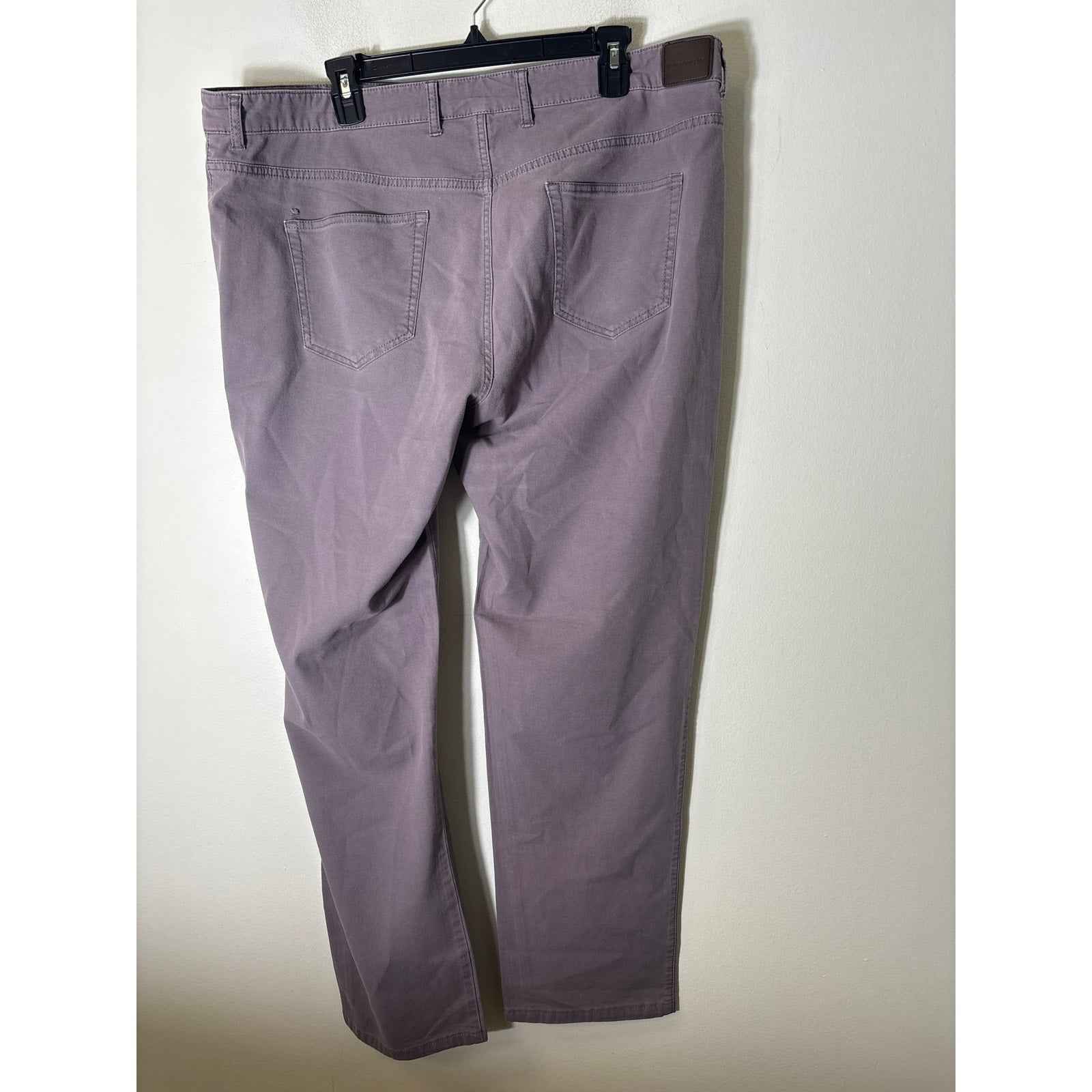 Men's Peter Millar Gray (with slight Purple tint) Cotton Chinos Sz 40x32