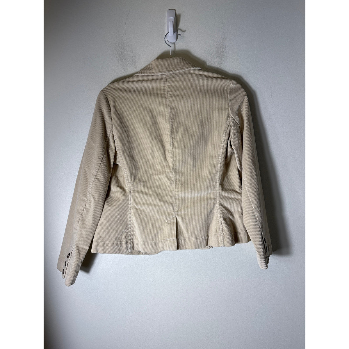 Talbots khaki long sleeve jacket Sz 6