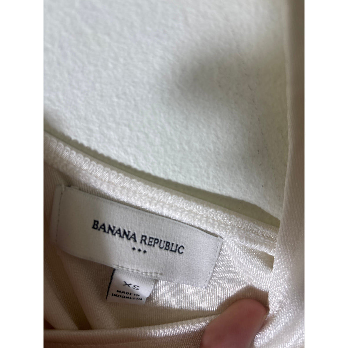 Banana Republic Ivory Sleeveless Racerback Maxi Dress Sz XS