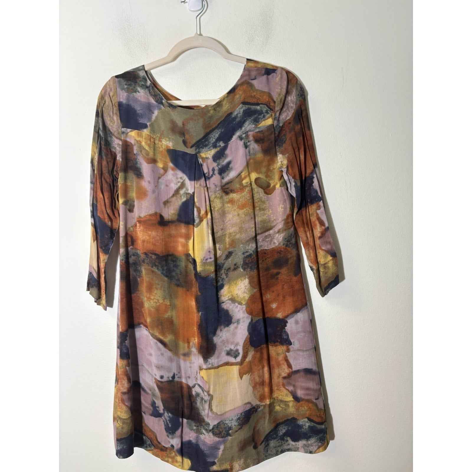 Maeve Watercolor Shift Dress Sz 4