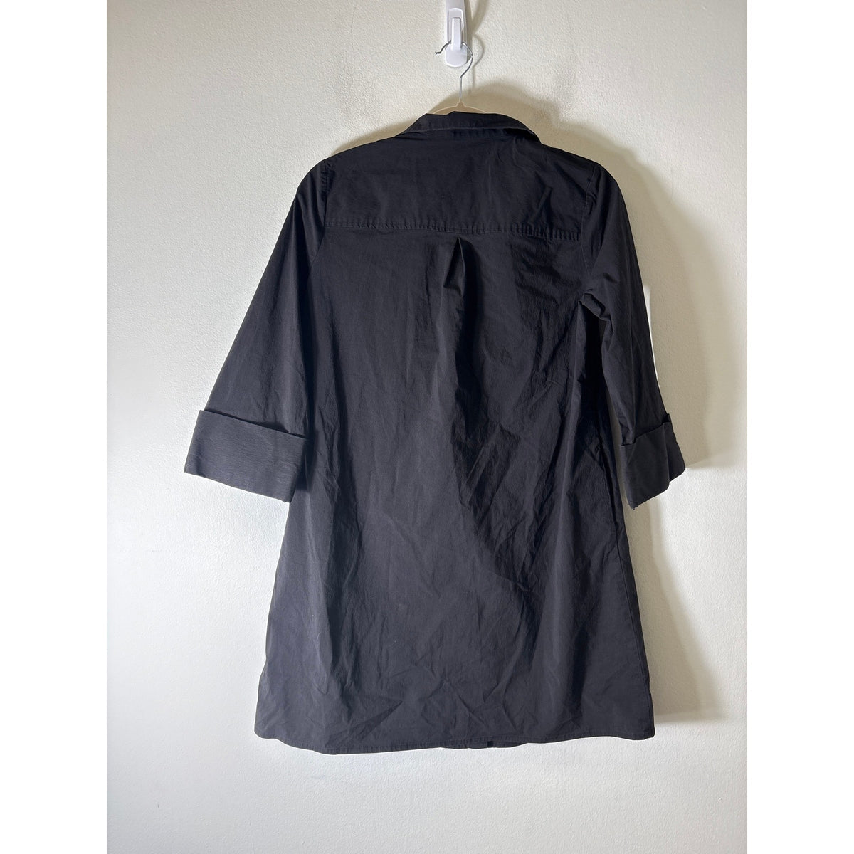 Tuckernuck Black Button Up Shirt Dress Sz S