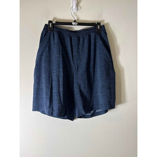Men's Lululemon Navy Blue Pull On Athletic Shorts No Size Tag