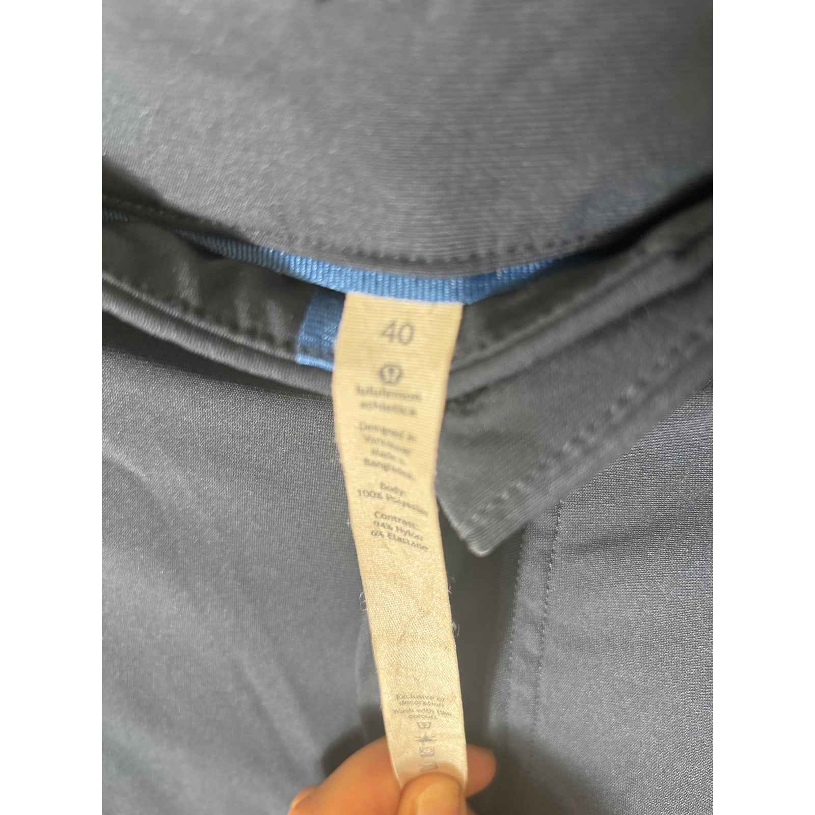 Men's Lululemon Dark Navy Performance Pants Sz 40