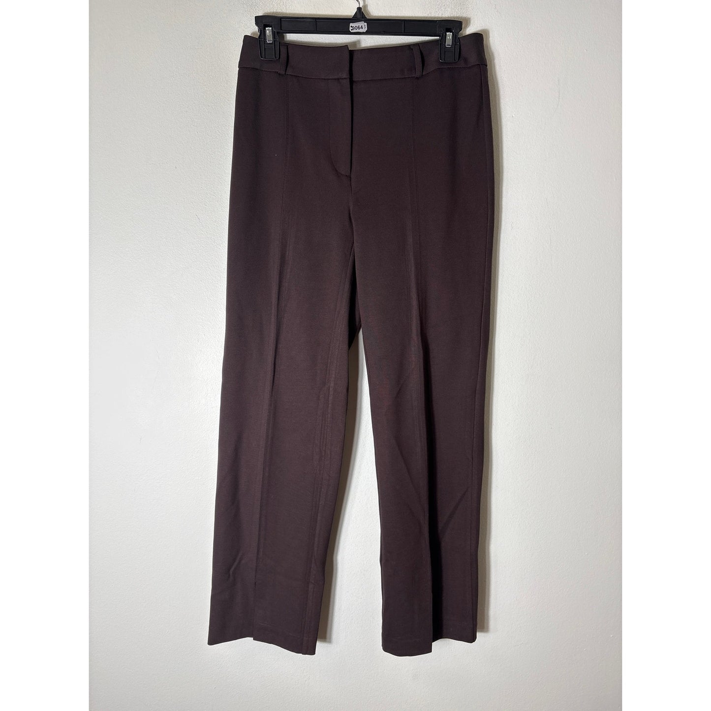 J. McLaughlin Dark Brown Straight Leg Ankle Pants Sz 2