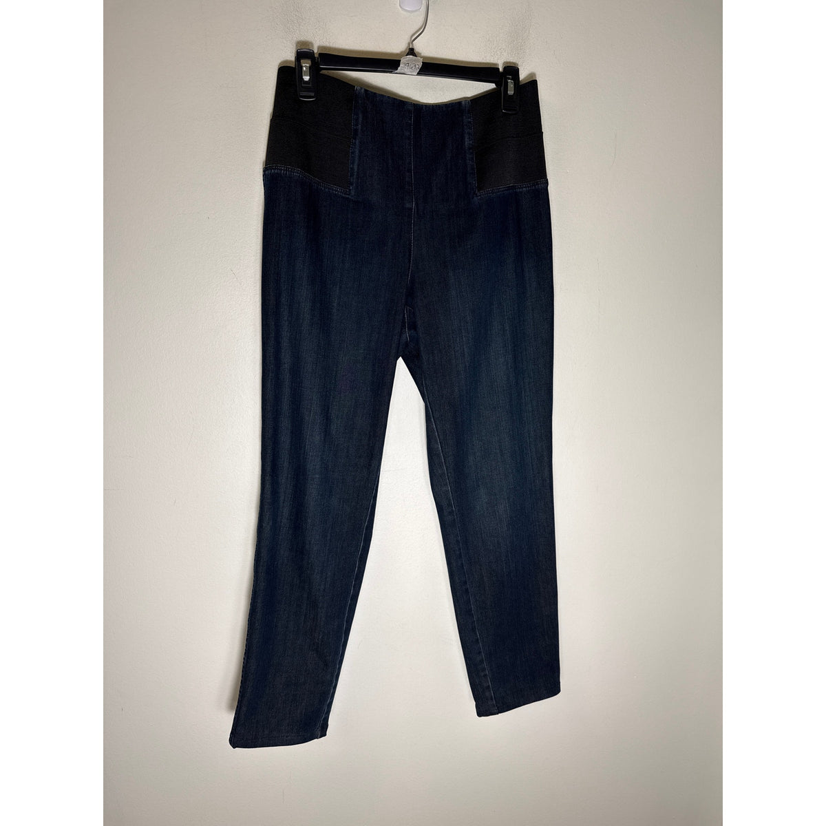 Lafayette 148 Dark Denim Pull On Pants Sz L