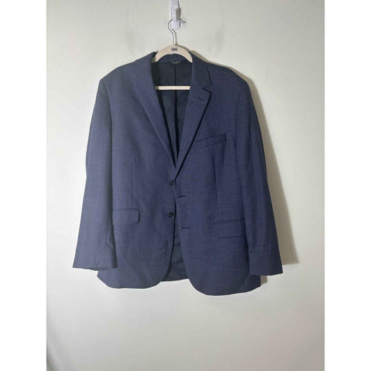 Men's Joseph A. Banks Gray Wool Suit Jacket Sz 44 R 38 Waist