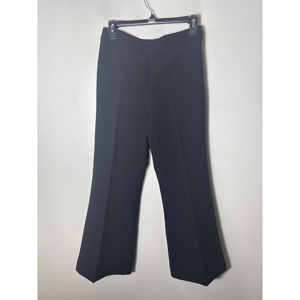 Ann Taylor Black Ankle Pants Side Zip Sz 0P