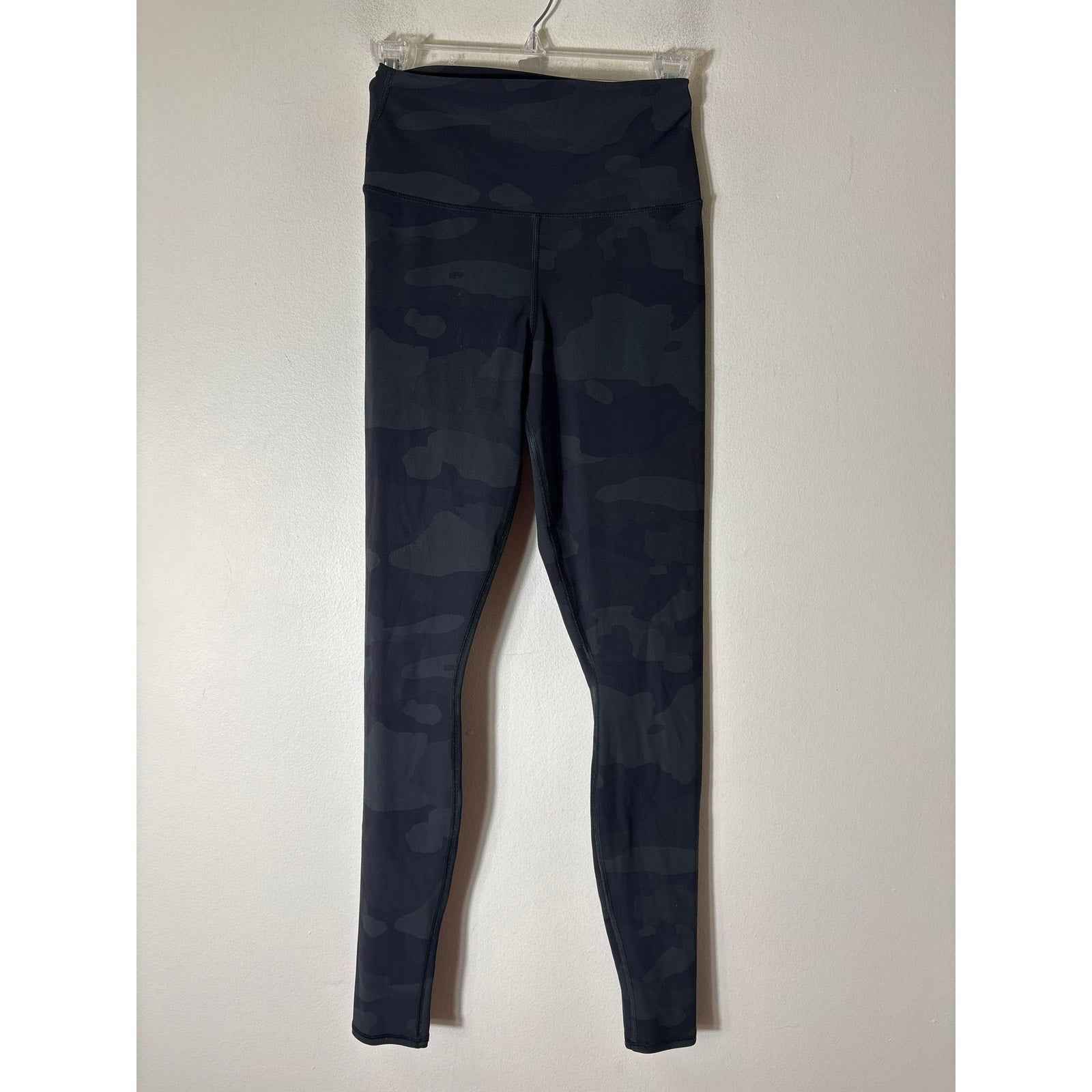 Alo Yoga Dark Gray Camo Athletic Leggings Sz S