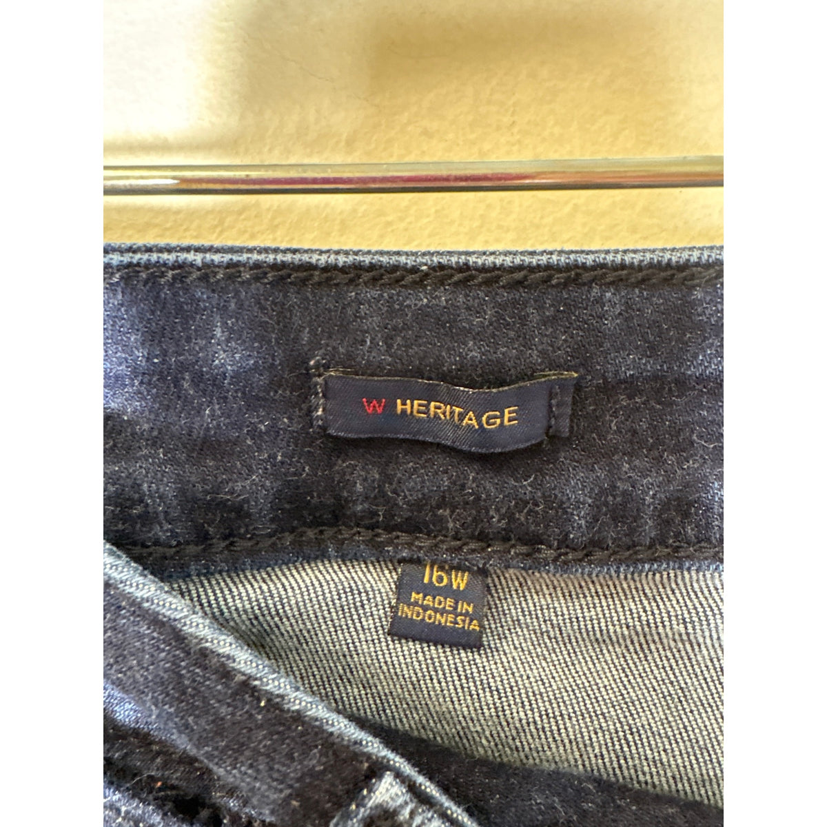 Talbots Dark Wash Heritage Denim Sz 16