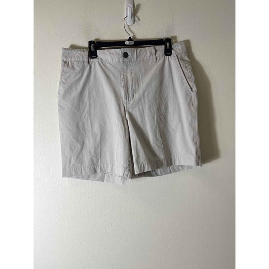 Men's Faherty Brand Gray All Day Shorts Sz 35