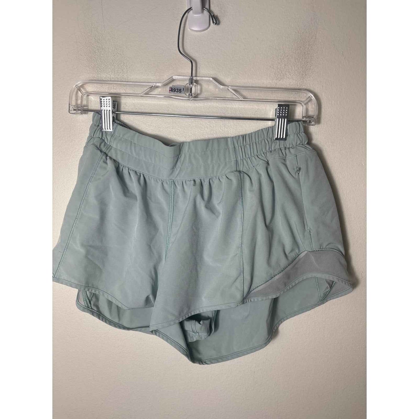 Lululemon Light Aqua Athletic Shorts Sz 10