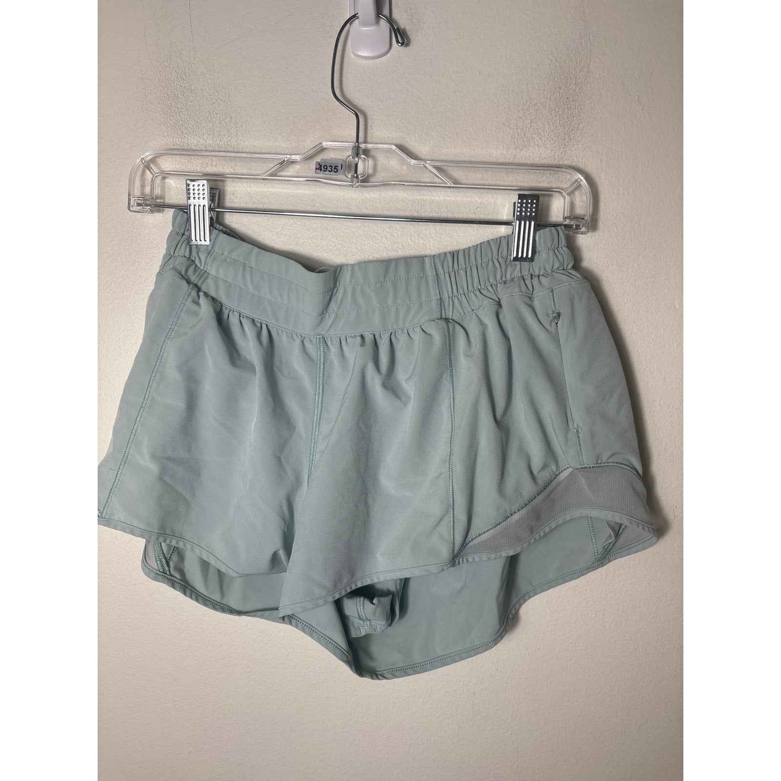 Lululemon Light Aqua Athletic Shorts Sz 10