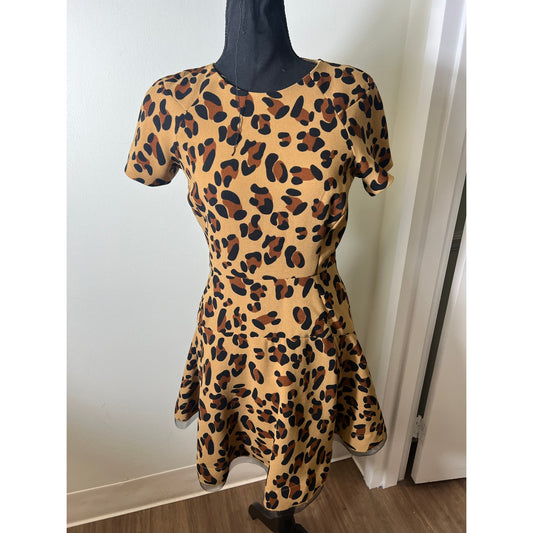 Essentiel Antwerp Leopard Print Dress Fits like Sz 2
