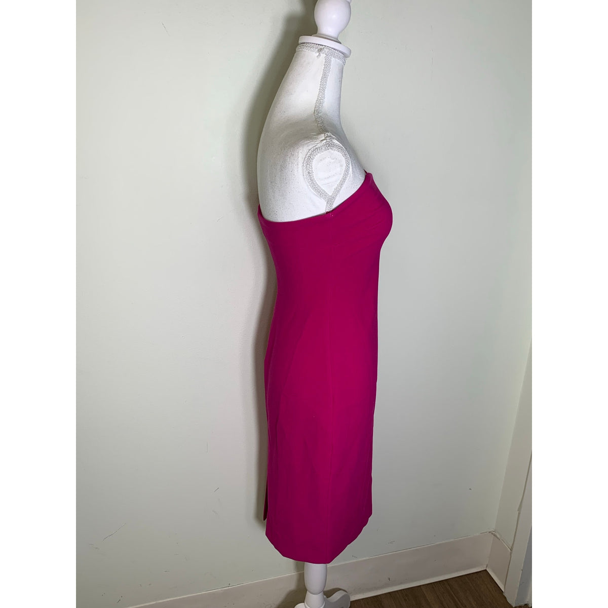 Likely Magenta Strapless cocktail Dress Sz 4