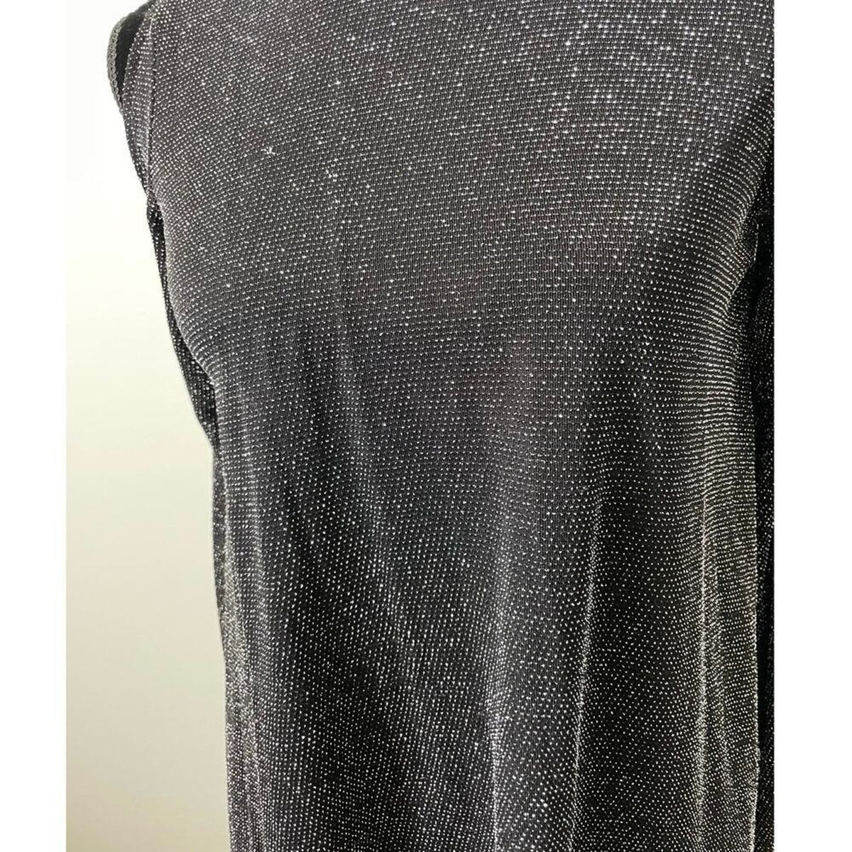 Show Me Your Mumu Black Sparkly Mini Dress XS