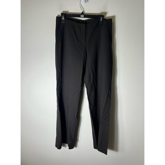 Theory Black Wider Leg Dress Pants Sz 6