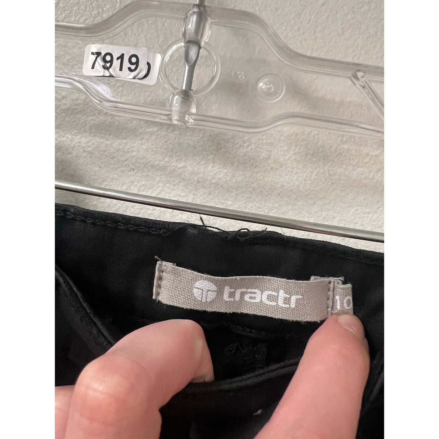 Tractr Girls Black Jeans Sz 10