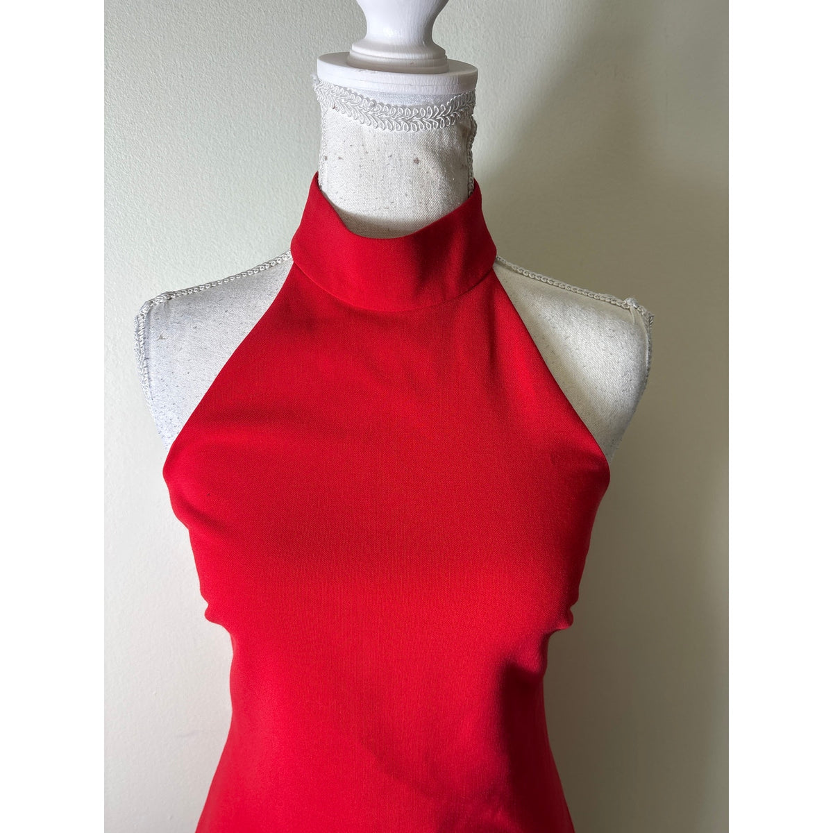 Likely Red Halter Cocktail Dress Sz 4