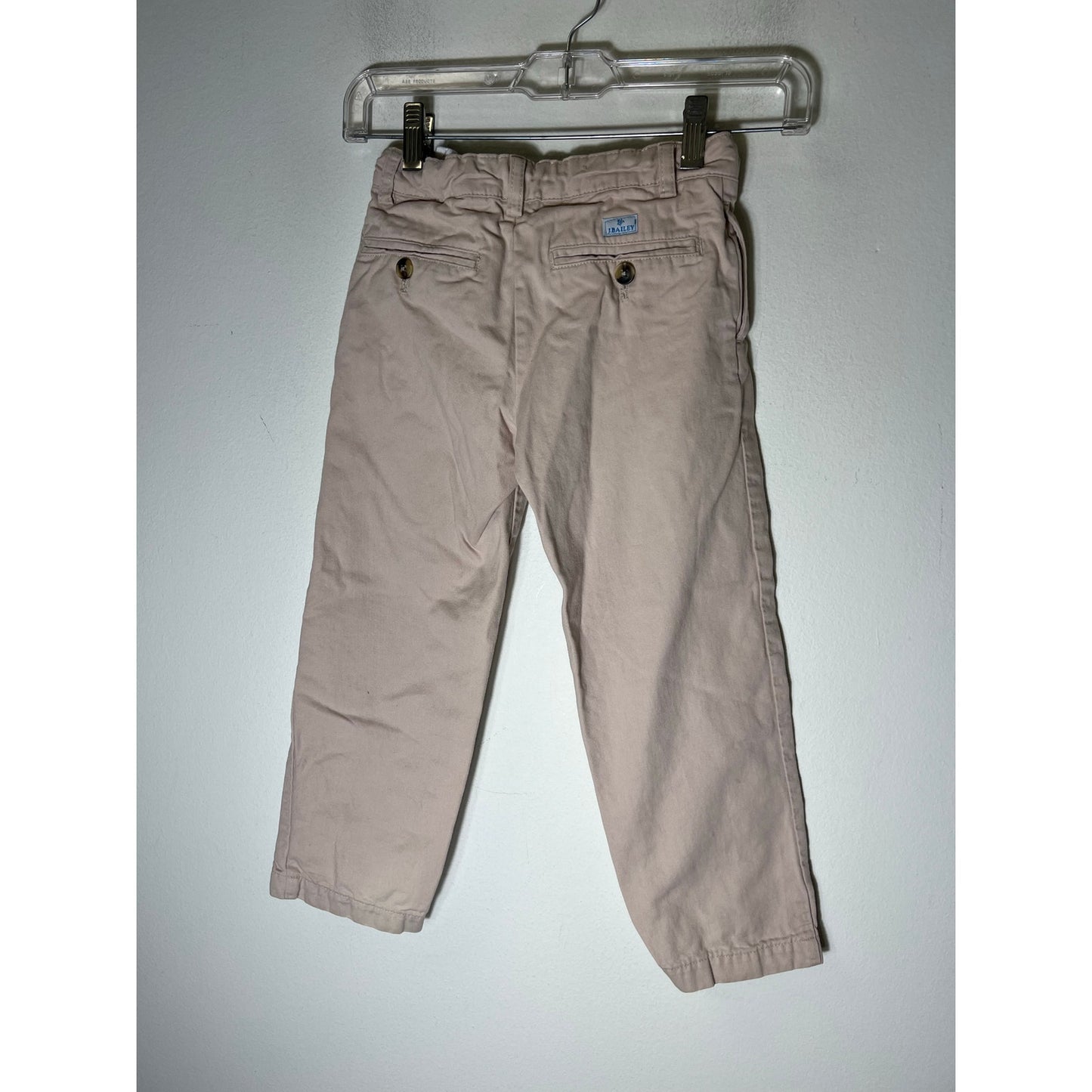 Boy's Bundle of 2 Khaki Dress Pants J. Bailey and Cat and Jack Sz 6