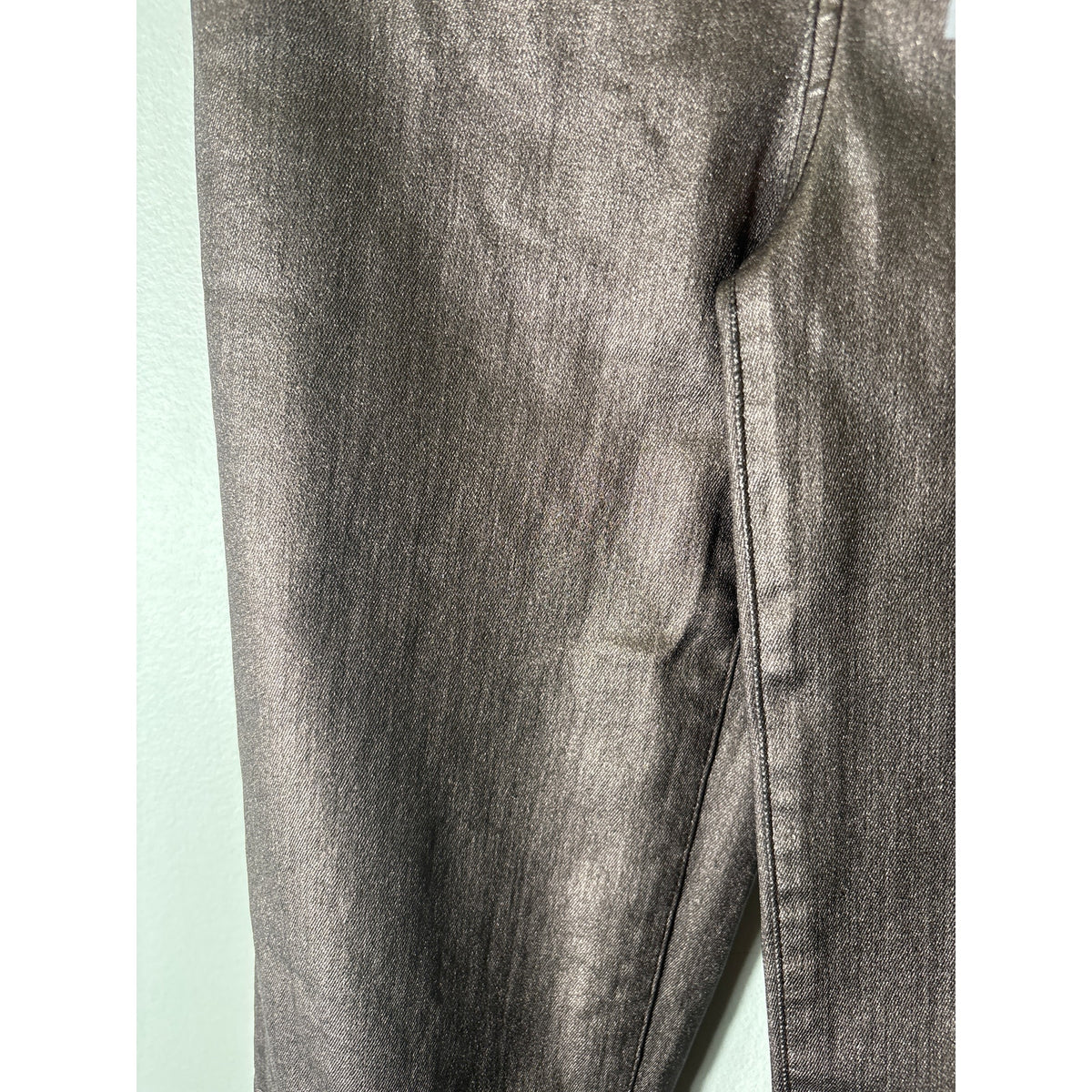 NWT Sundaze "Daze" Coated Penny Straight Leg Ankle Denim Jean Sz 25