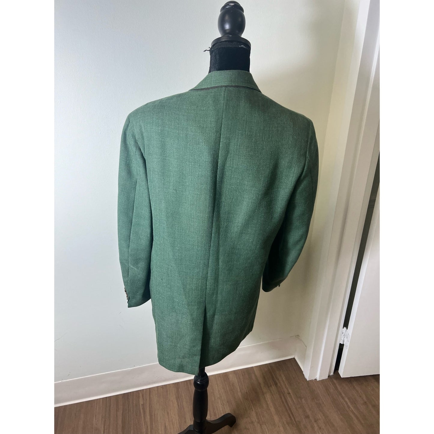 Hickey Freeman Green Blazer Coat