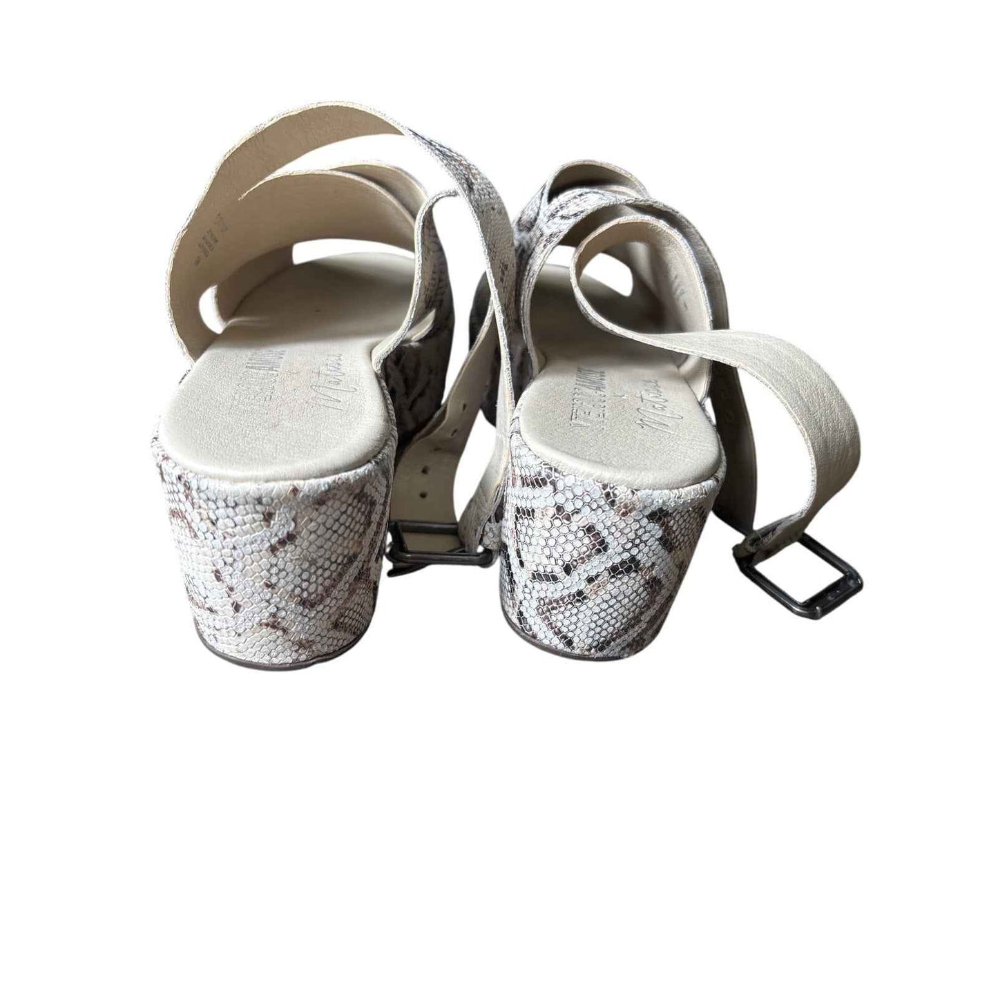 Matisse Tan Snakeskin Platform Sandals Sz 8