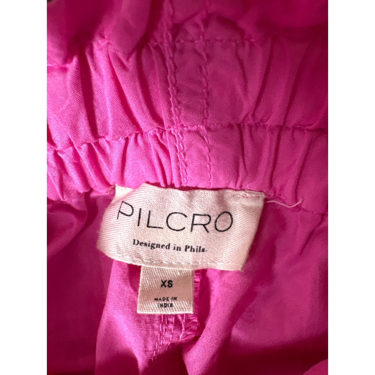 Pilcro Bright Pink Bubble Maxi Skirt Sz XS