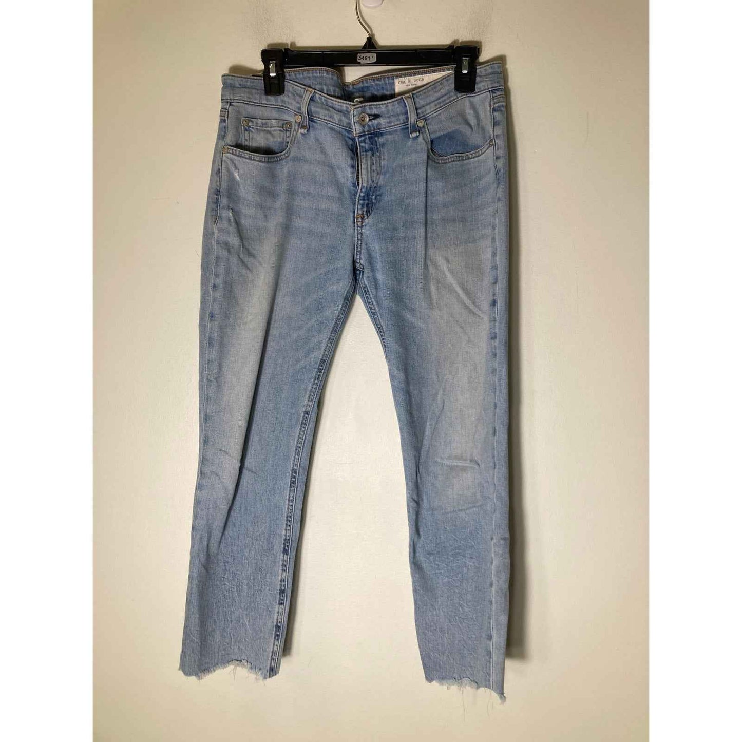 Rag & Bone Light Wash Low Rise Slim Boyfriend Denim Sz 28