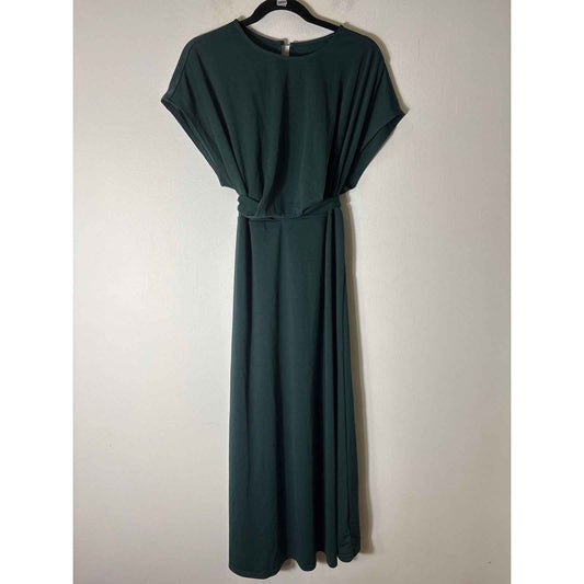 No Brand Tag Forrest Green Maxi Dress Sz M