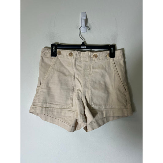 Pilcro Cream Soft Denim Shorts Sz 29