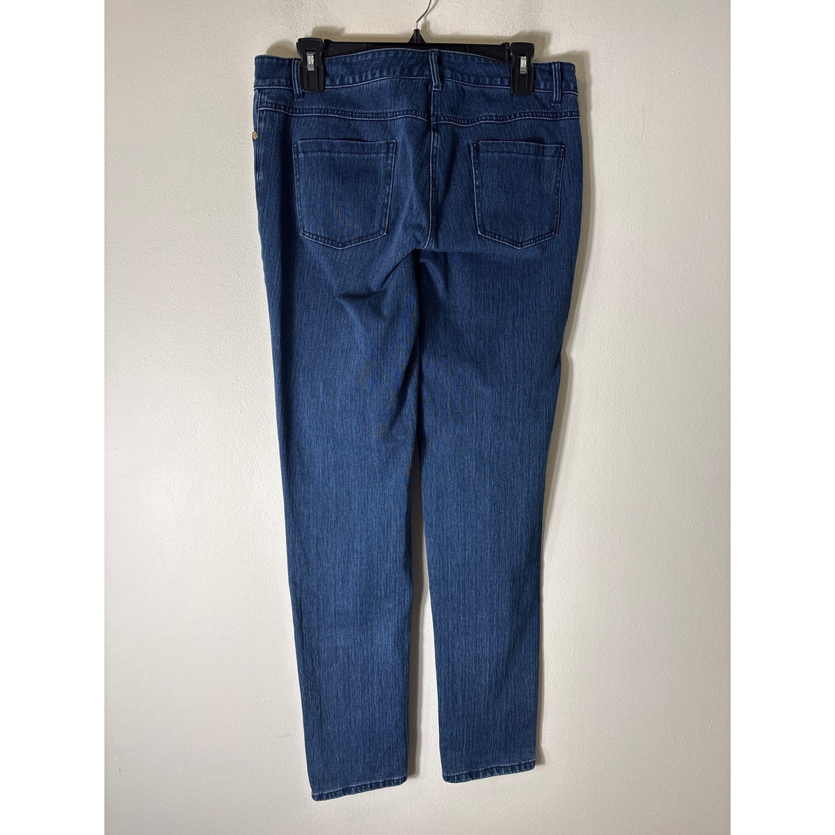 J. McLaughlin Dark Wash Tapered Leg Jeans Sz 8