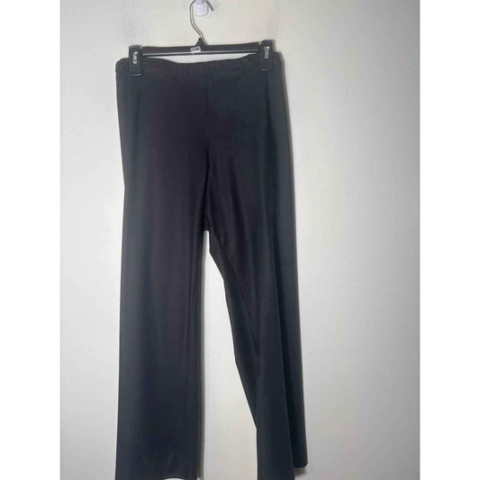 Shamask Dark Brownish Black Pull On An2kle Pants Sz