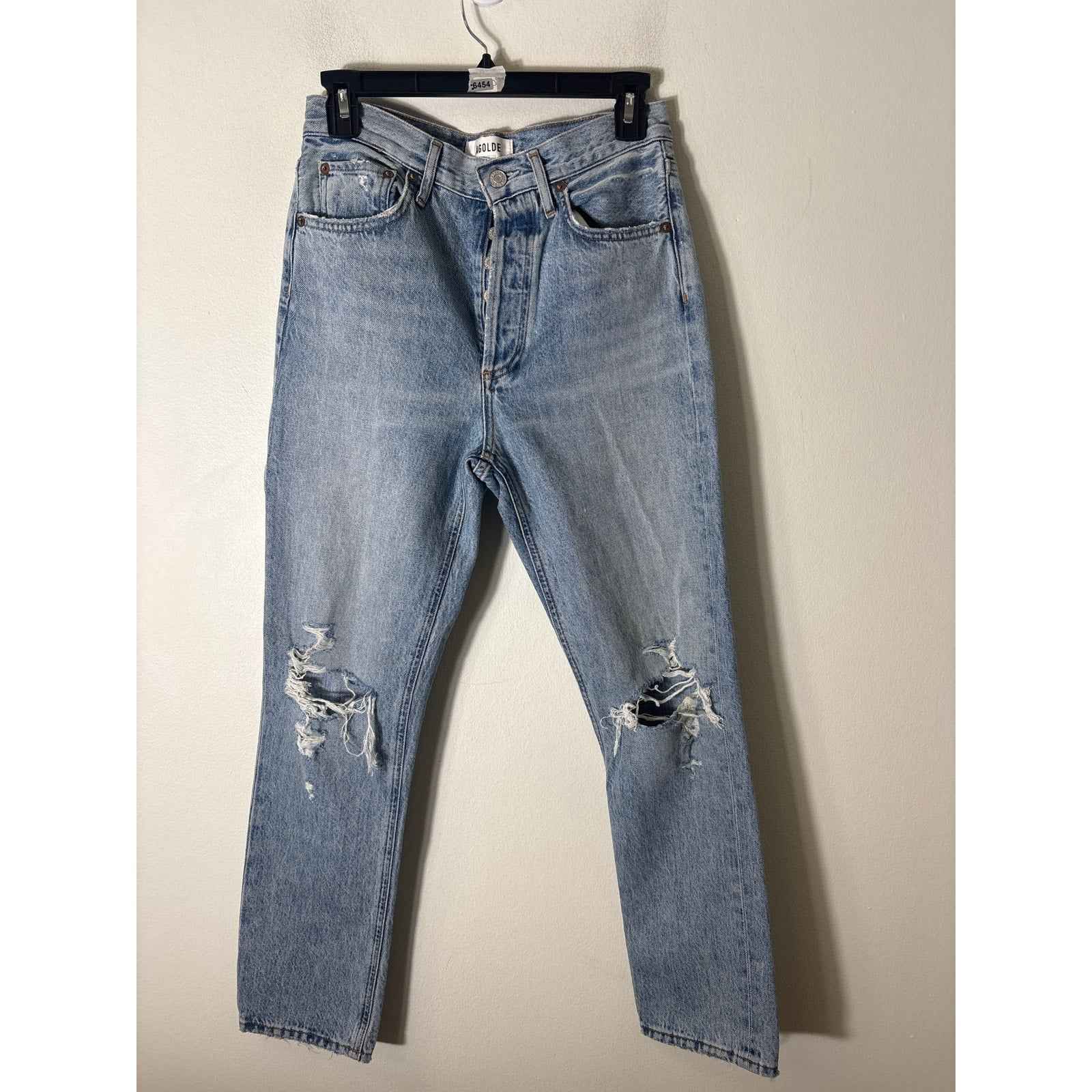 Agolde Riley Crop Denim Sz 25