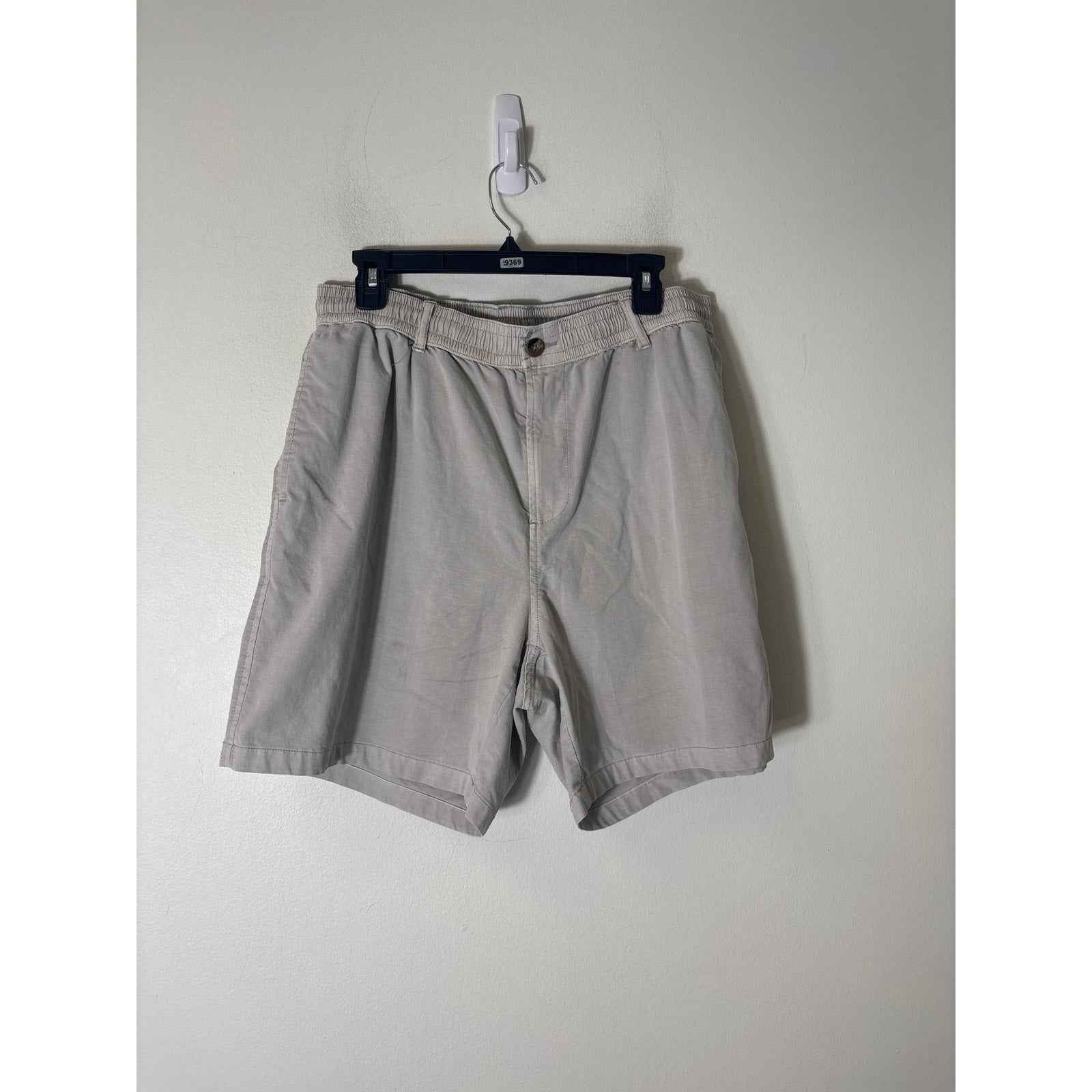 Southern Marsh Khaki Elastic Waist Shorts Sz M