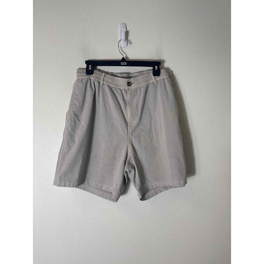 Southern Marsh Khaki Elastic Waist Shorts Sz M