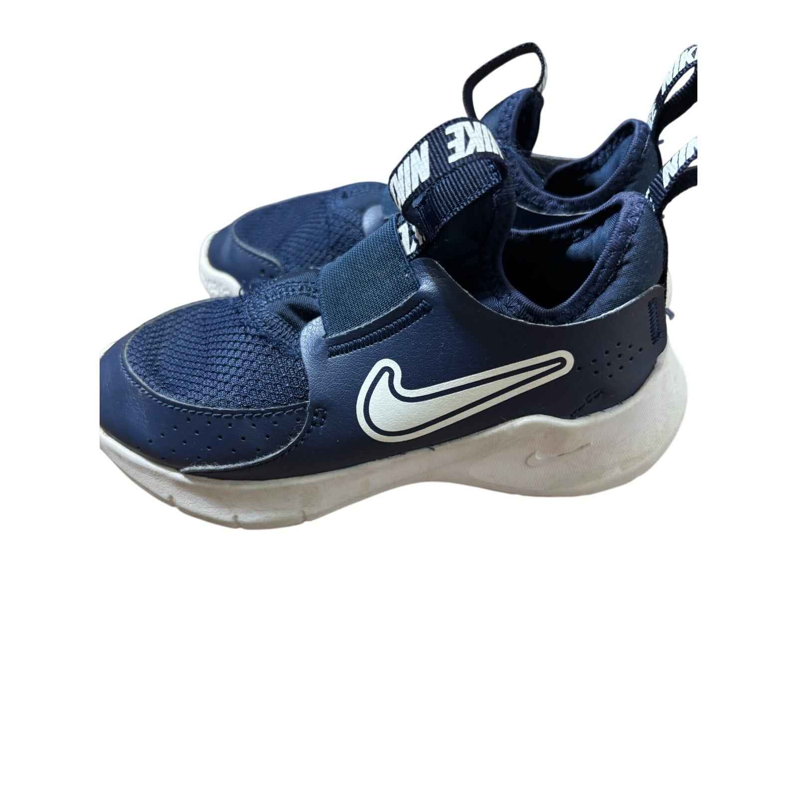 Little Boys Nike Navy Slip On Tennis Shoes Sz 11