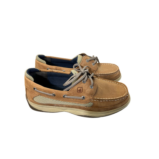Boy's Sperry Lanyard Top Siders Sz 6
