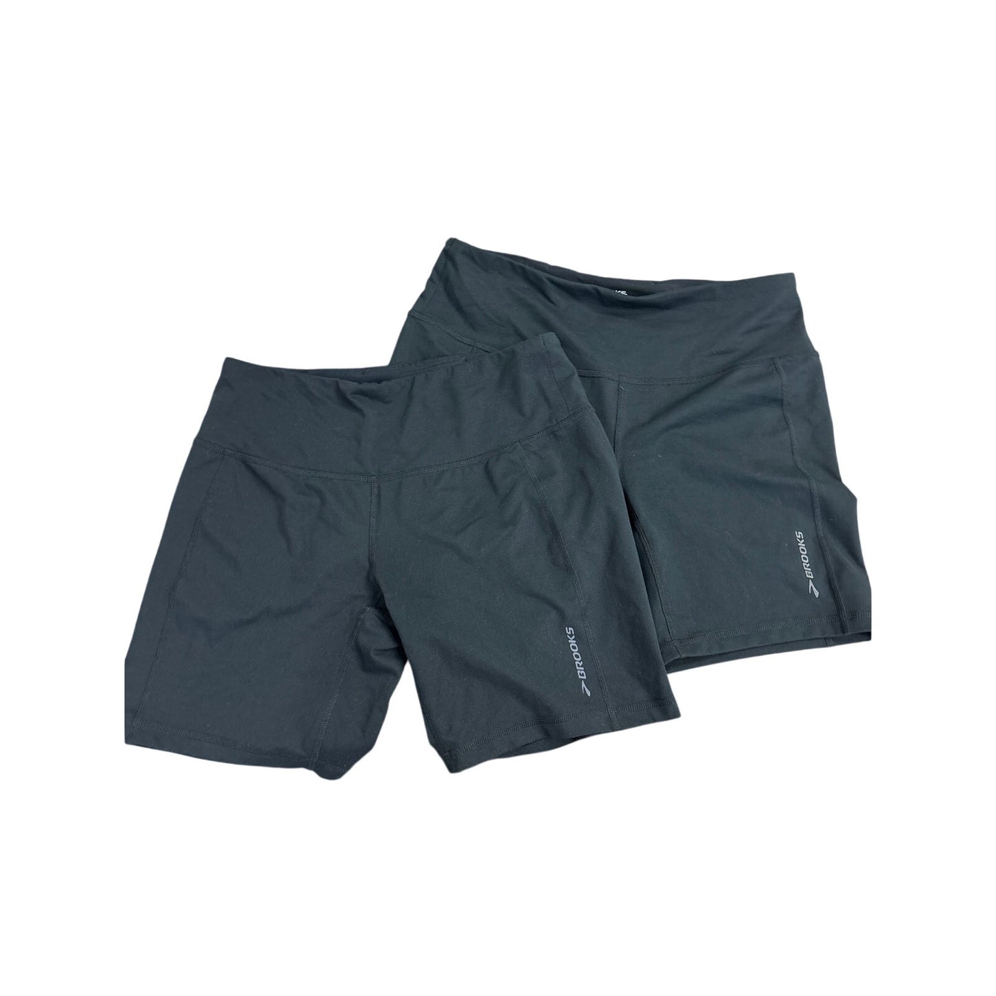 Women's Bundle of 2 Pair Brooks Compression Running Shorts Sz M