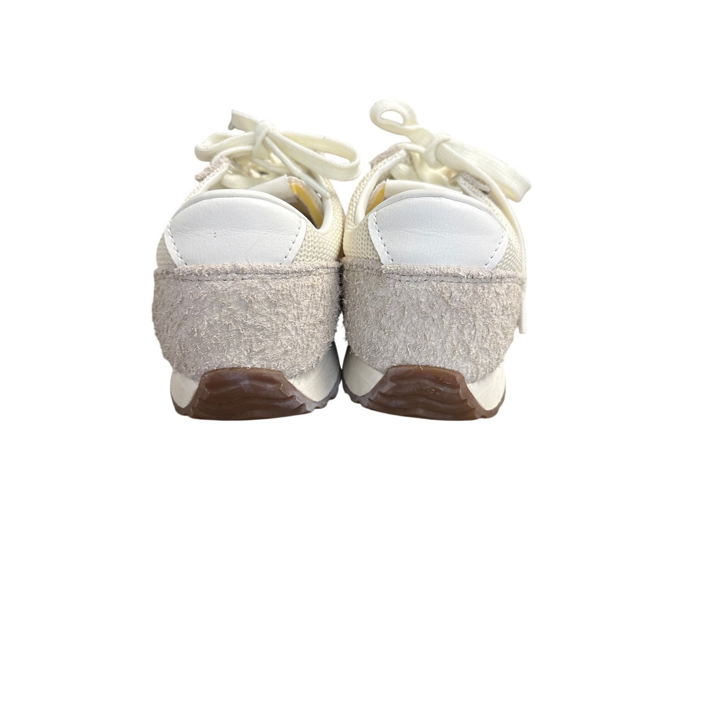 New Balance Casual Everyday Cream Tennis Shoes Sz 7