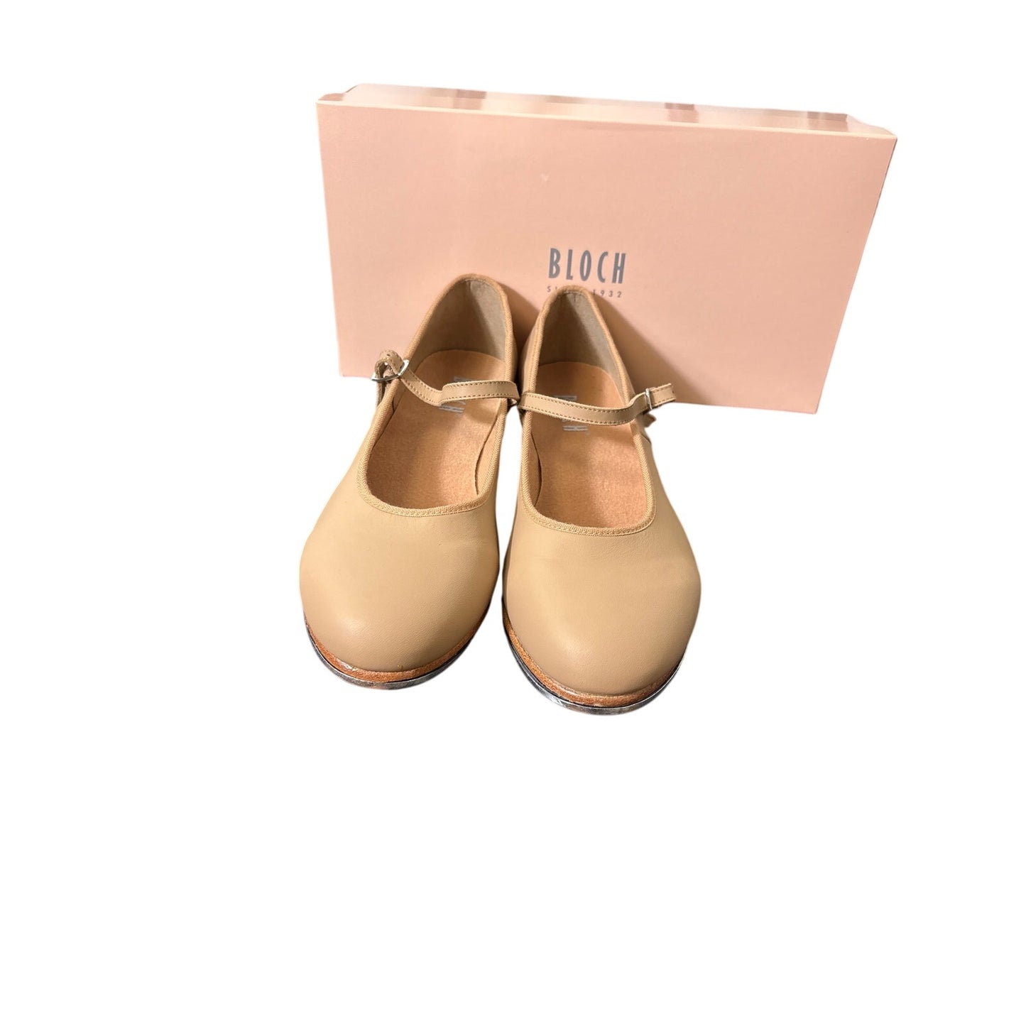 NIB Bloch Nude Tap Shoes Sz 8.5