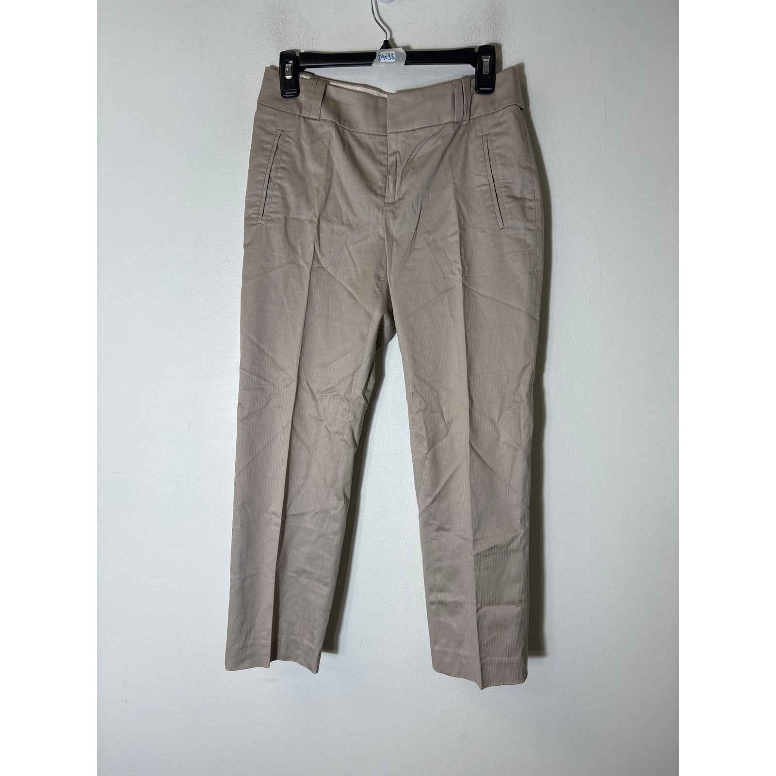Banana Republic Tan"Martin Fit" Stretch Ankle Pants Sz 4R
