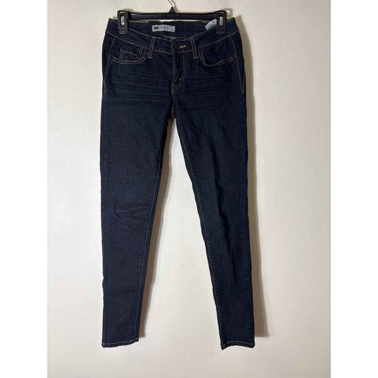 Levis 535 dark demin jeans Sz W27 L32