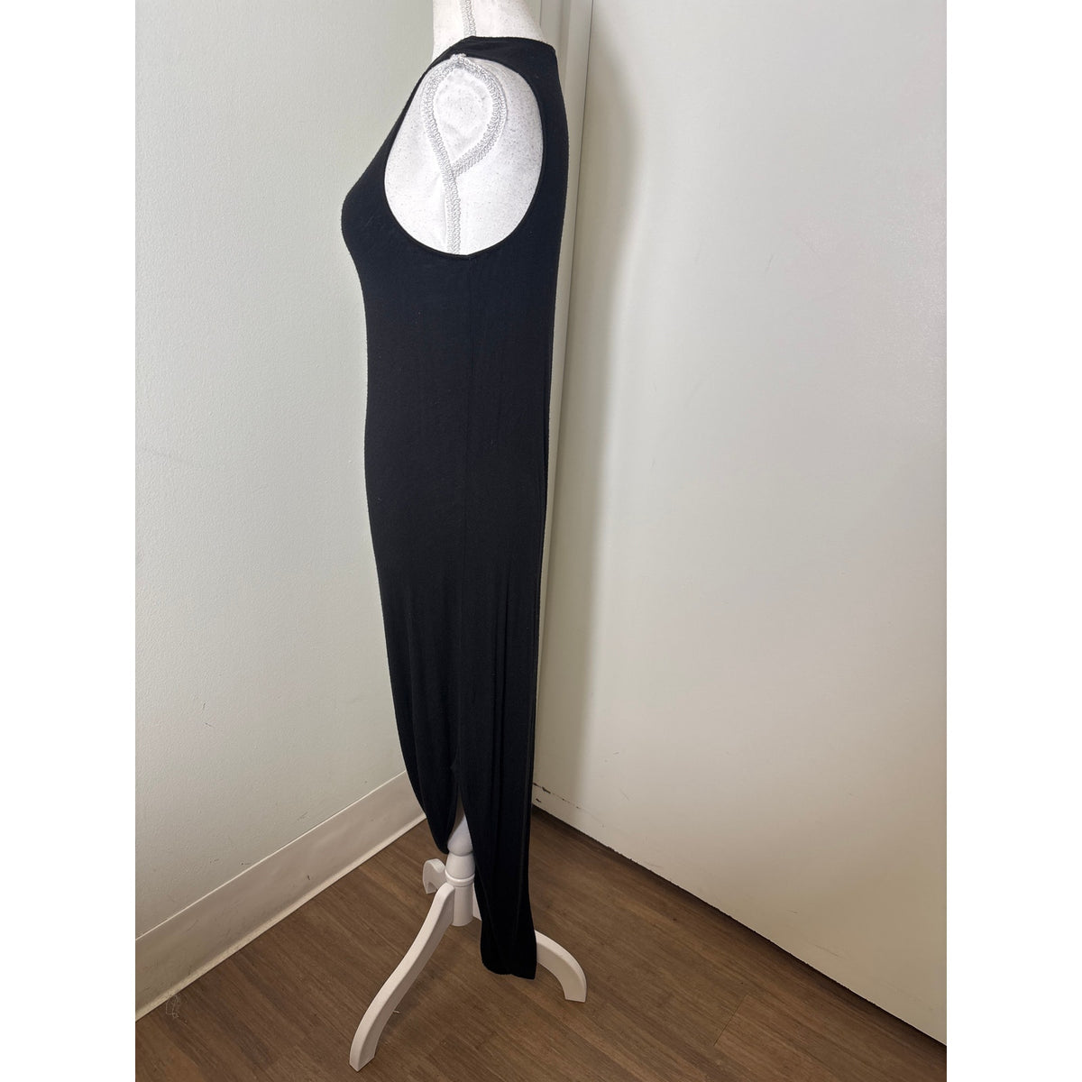Hatch Maternity Black Tank Dress with Hi/Low Hem Sz 1 (S)
