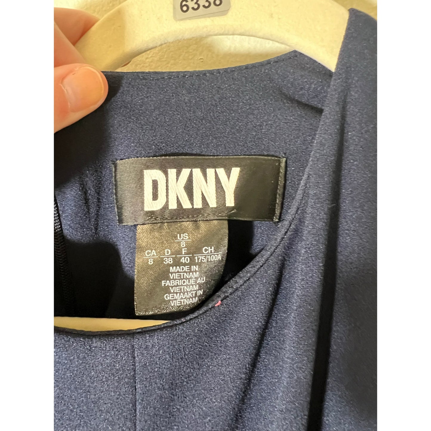 DKNY Navy Dress Sz 8